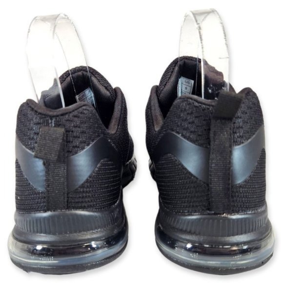 Jarlif Women's Sneakers Black Sz9 Lace Up Cushioned Insole Running Non Slip - Picture 8 of 10